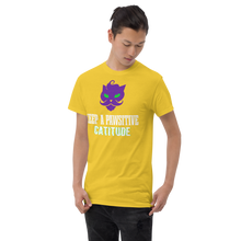 Load image into Gallery viewer, Keep Positive Cattitude T-Shirt