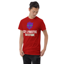 Load image into Gallery viewer, Keep Positive Cattitude T-Shirt