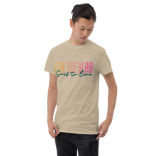 Load image into Gallery viewer, Live to surf Sleeve T-Shirt