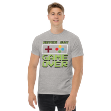 Load image into Gallery viewer, Never Say Men's heavyweight tee