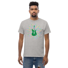 Load image into Gallery viewer, Green Guitar heavyweight tee