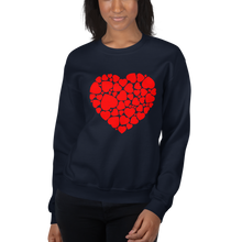 Load image into Gallery viewer, Heart Sweatshirt