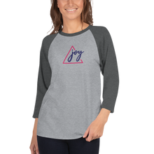 Load image into Gallery viewer, Joy 3/4 sleeve shirt