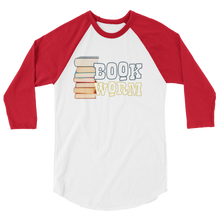 Load image into Gallery viewer, BookWorm 3/4 sleeve raglan shirt