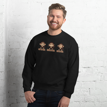 Load image into Gallery viewer, 3 Wise Monkeys Sweatshirt