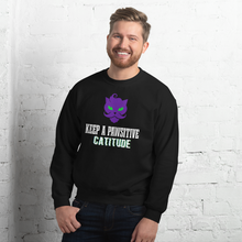 Load image into Gallery viewer, Positive Cattitude Sweatshirt