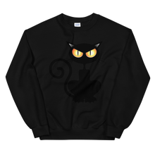 Load image into Gallery viewer, Black Cat Sweatshirt