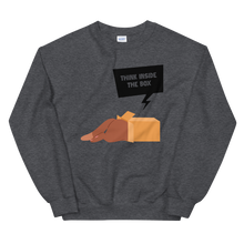Load image into Gallery viewer, Think inside the box  Sweatshirt