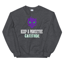 Load image into Gallery viewer, Positive Cattitude Sweatshirt