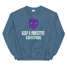 Load image into Gallery viewer, Positive Cattitude Sweatshirt