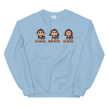 Load image into Gallery viewer, 3 Wise Monkeys Sweatshirt