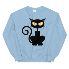Load image into Gallery viewer, Black Cat Sweatshirt