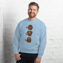 Load image into Gallery viewer, 3 wise monkeys Unisex Sweatshirt