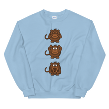 Load image into Gallery viewer, 3 wise monkeys Unisex Sweatshirt