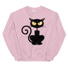 Load image into Gallery viewer, Black Cat Sweatshirt