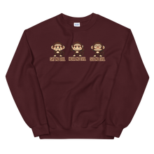 Load image into Gallery viewer, 3 Wise Monkeys Sweatshirt