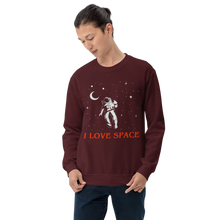 Load image into Gallery viewer, I love Space Sweatshirt