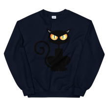 Load image into Gallery viewer, Black Cat Sweatshirt