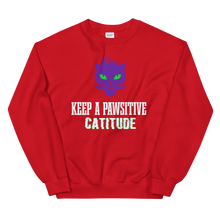 Load image into Gallery viewer, Positive Cattitude Sweatshirt