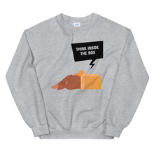 Load image into Gallery viewer, Think inside the box  Sweatshirt