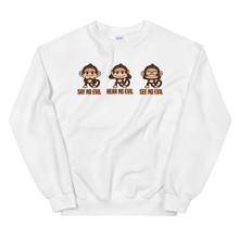 Load image into Gallery viewer, 3 Wise Monkeys Sweatshirt