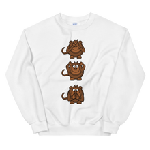 Load image into Gallery viewer, 3 wise monkeys Unisex Sweatshirt