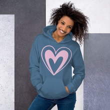 Load image into Gallery viewer, Pink Heart  Hoodie