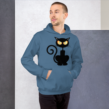 Load image into Gallery viewer, Black Cat Hoodie