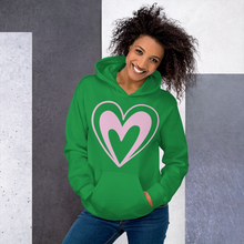 Load image into Gallery viewer, Pink Heart  Hoodie