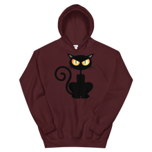 Load image into Gallery viewer, Black Cat Hoodie