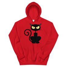 Load image into Gallery viewer, Black Cat Hoodie