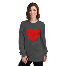 Load image into Gallery viewer, Heart Long sleeve t-shirt