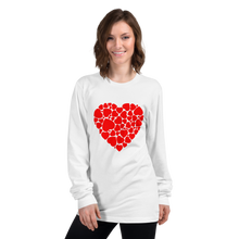 Load image into Gallery viewer, Heart Long sleeve t-shirt