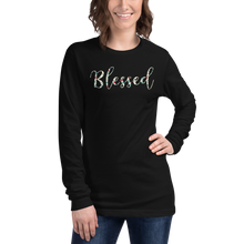 Load image into Gallery viewer, Blessed Long Sleeve Tee