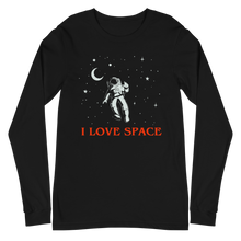 Load image into Gallery viewer, I love Space  Long Sleeve Tee