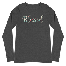 Load image into Gallery viewer, Blessed Long Sleeve Tee