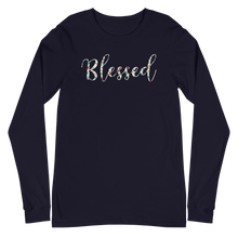 Load image into Gallery viewer, Blessed Long Sleeve Tee