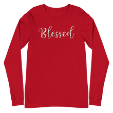 Load image into Gallery viewer, Blessed Long Sleeve Tee