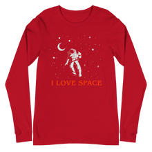 Load image into Gallery viewer, I love Space  Long Sleeve Tee