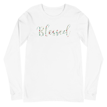 Load image into Gallery viewer, Blessed Long Sleeve Tee