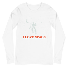 Load image into Gallery viewer, I love Space  Long Sleeve Tee