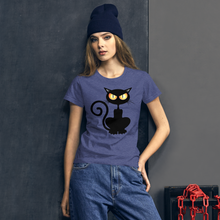 Load image into Gallery viewer, Black Cat short sleeve t-shirt