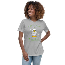 Load image into Gallery viewer, Keep Calm and Meditate Relaxed T-Shirt