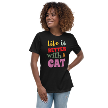 Load image into Gallery viewer, Cat Relaxed T-Shirt