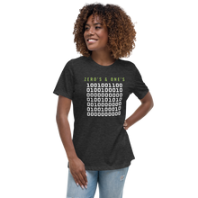 Load image into Gallery viewer, zero's and one's Women's Relaxed T-Shirt