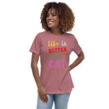 Load image into Gallery viewer, Cat Relaxed T-Shirt