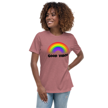 Load image into Gallery viewer, Good Vibes Women's Relaxed T-Shirt
