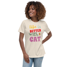 Load image into Gallery viewer, Cat Relaxed T-Shirt