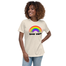 Load image into Gallery viewer, Good Vibes Women's Relaxed T-Shirt