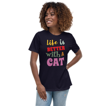 Load image into Gallery viewer, Cat Relaxed T-Shirt